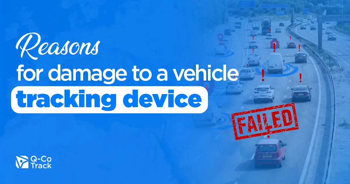 Causes of car GPS tracker damage inside vehicle