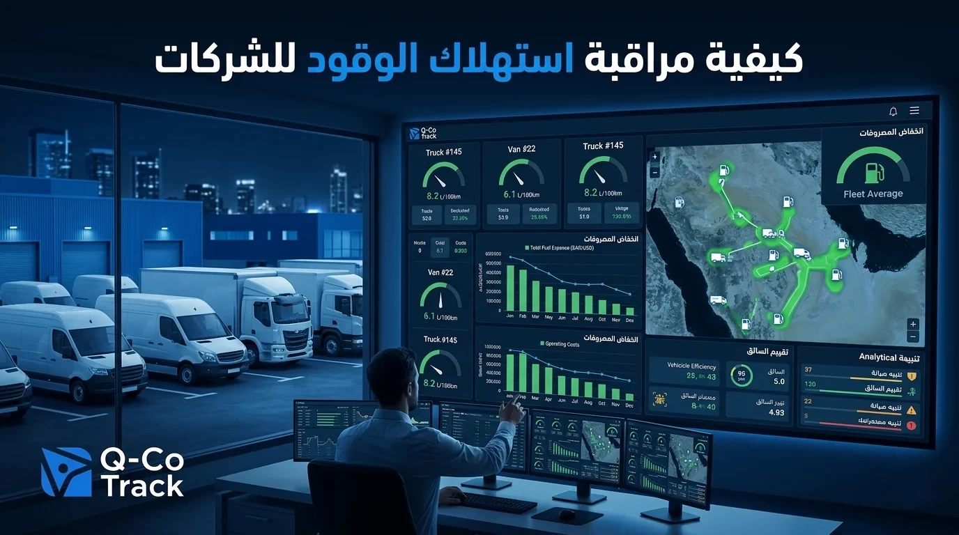 مراقبة استهلاك الوقود في أساطيل شركات الكويت