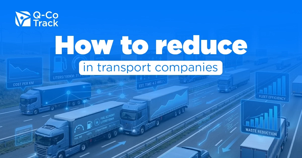 Reducing waste in transportation companies through GPS vehicle tracking and fleet management systems